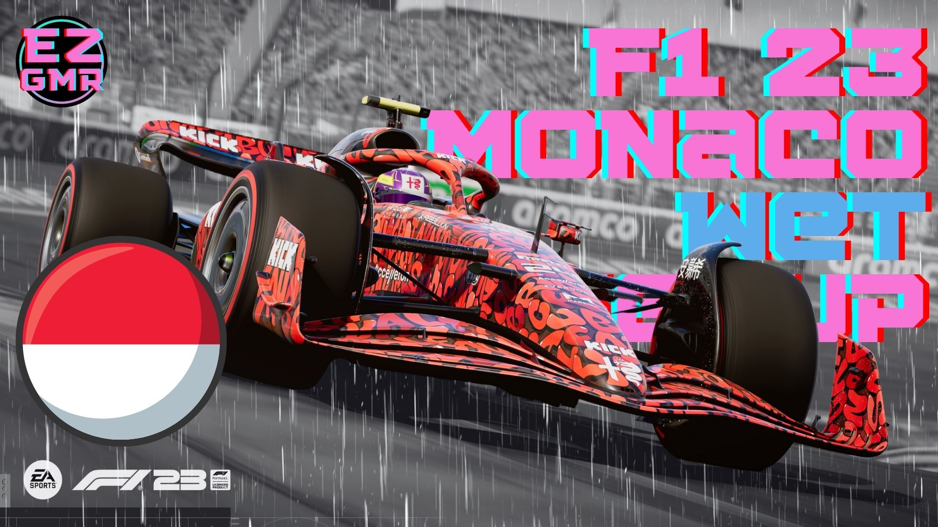 F1 23 Monaco Wet Setup